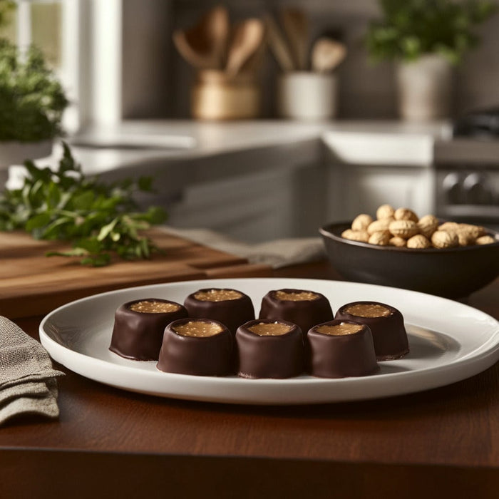 easyChef Pro Peanut Butter Chocolate Buckeye Bites