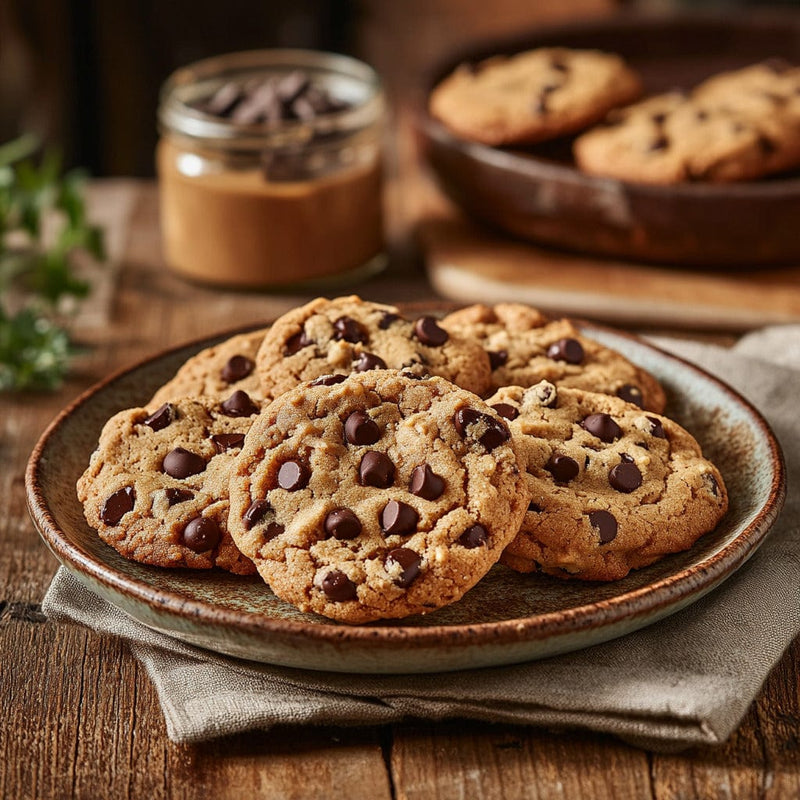 easyChef Pro Peanut Butter Chocolate Chip Cookies