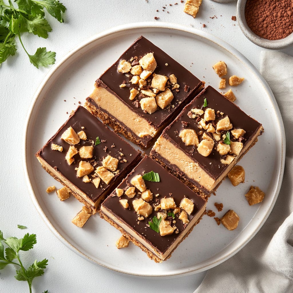easyChef Pro Peanut Butter Chocolate Crunch Bars