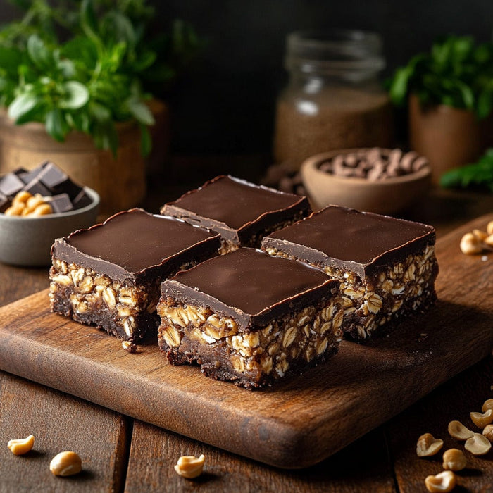 easyChef Pro Peanut Butter Chocolate Oat Bars