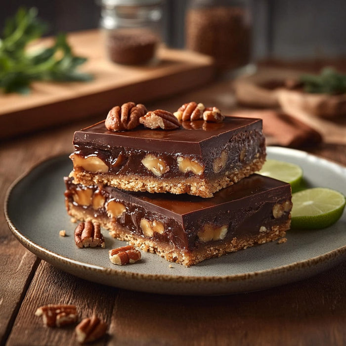 easyChef Pro Pecan Turtle Bars