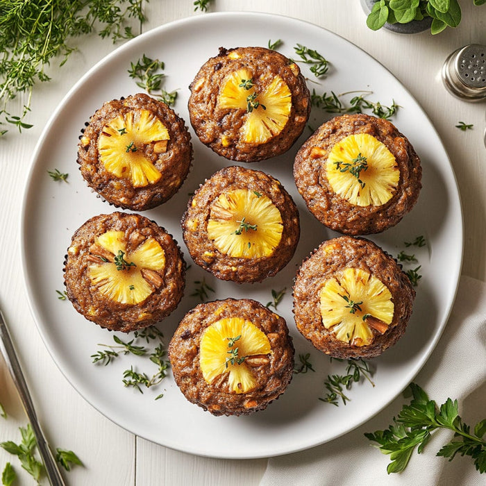 easyChef Pro Pineapple Carrot Walnut Muffins with a Cinnamon Twist