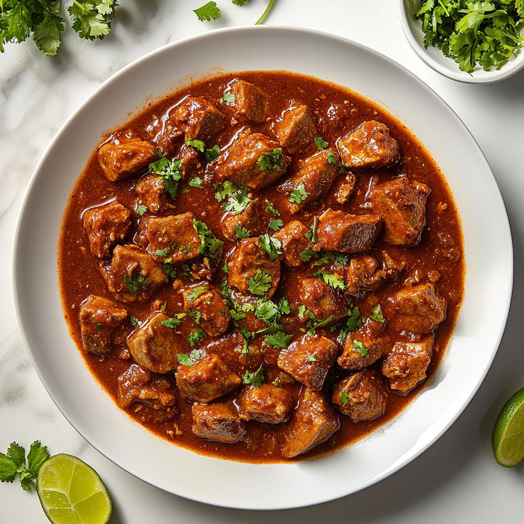 easyChef Pro Pork Chili Colorado Stew