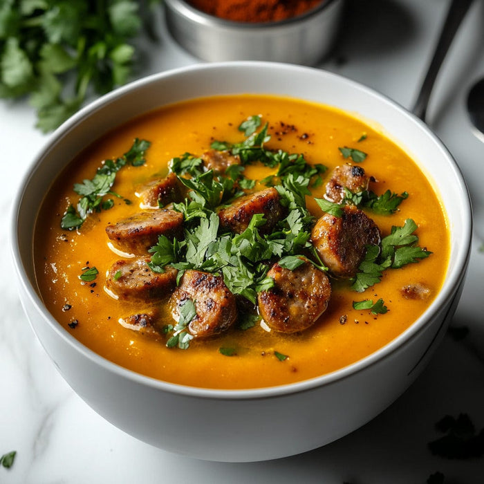 easyChef Pro Pumpkin and Sausage Soup