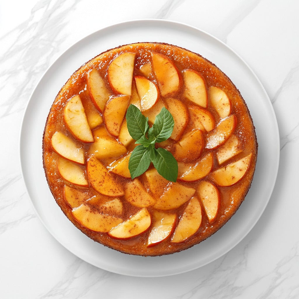 easyChef Pro Pumpkin Spice Cake with Caramelized Apple Topping