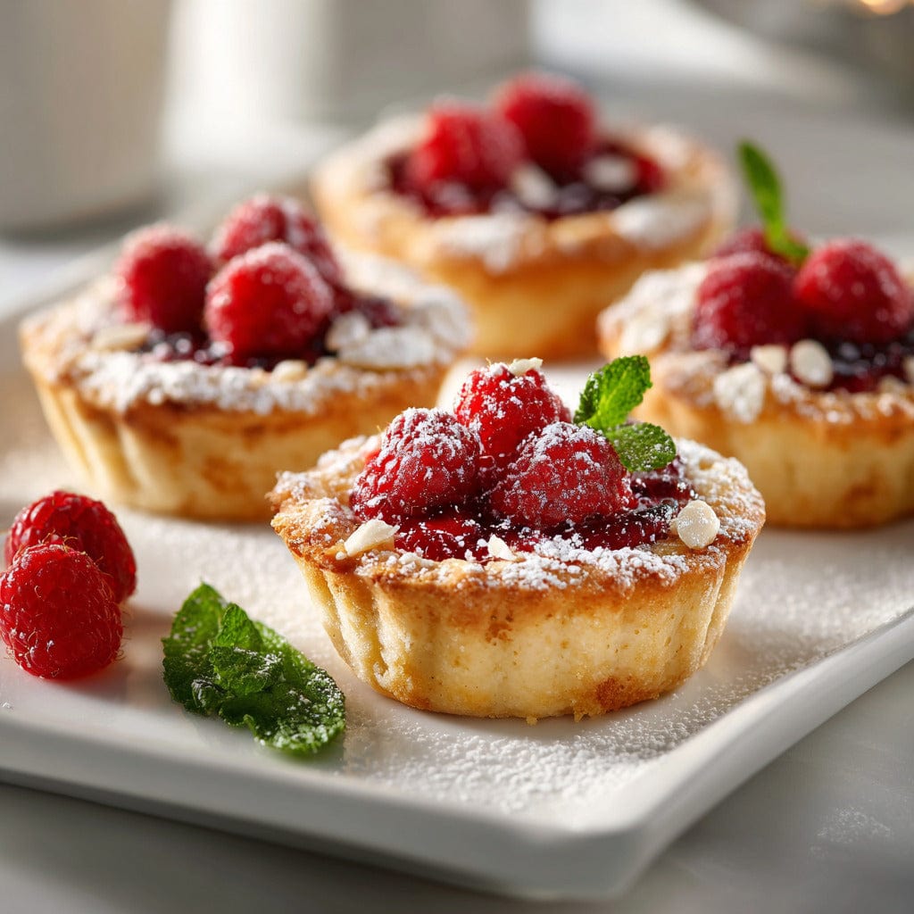 easyChef Pro Raspberry Almond Surprise Tarts