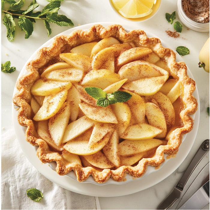 easyChef Pro Refreshing Cinnamon Apple Pie with Buttery Crust