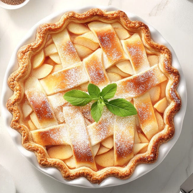easyChef Pro Refreshing Cinnamon Apple Pie with Buttery Crust