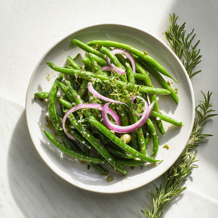easyChef Pro Refreshing Italian Green Bean Salad with Red Onion