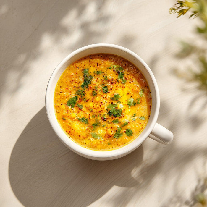 easyChef Pro Refreshing Lemon-Spiced Red Lentil Soup