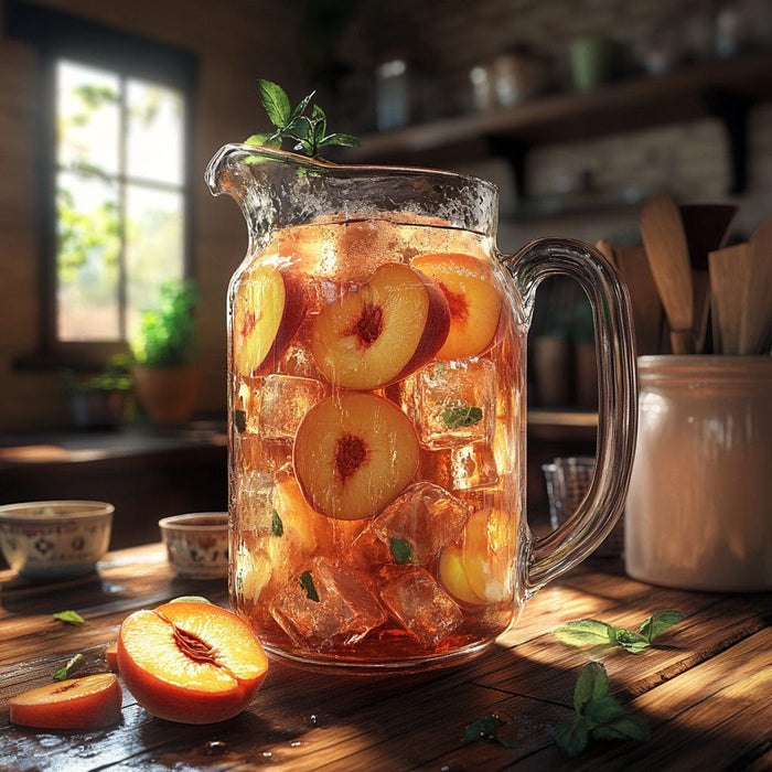 easyChef Pro Refreshing Peach Iced Tea