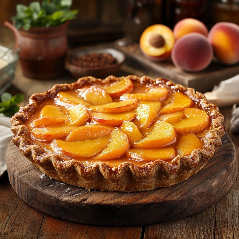 easyChef Pro Refreshing Peach Pie