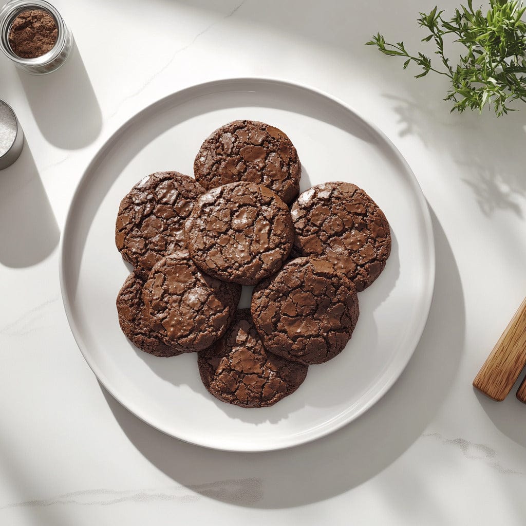 easyChef Pro Rich Double Chocolate Fudge Cookies