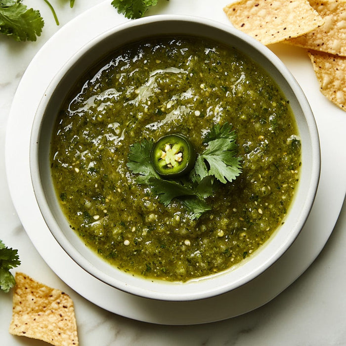 easyChef Pro Roasted Jalapeño Tomatillo Salsa Verde