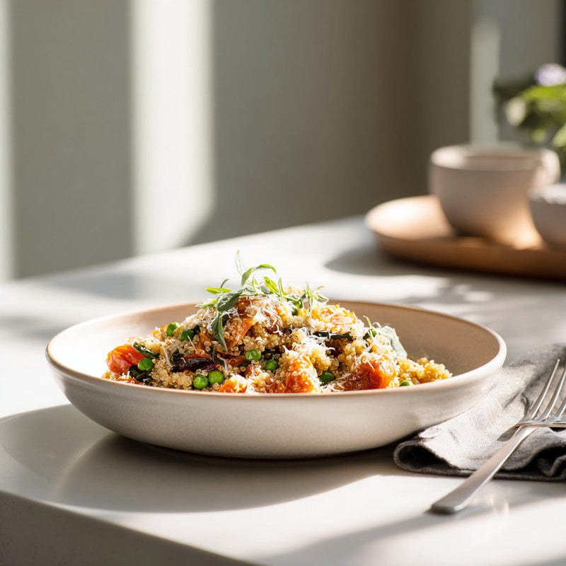easyChef Pro Roasted Tomato and Parmesan Quinoa Bowl