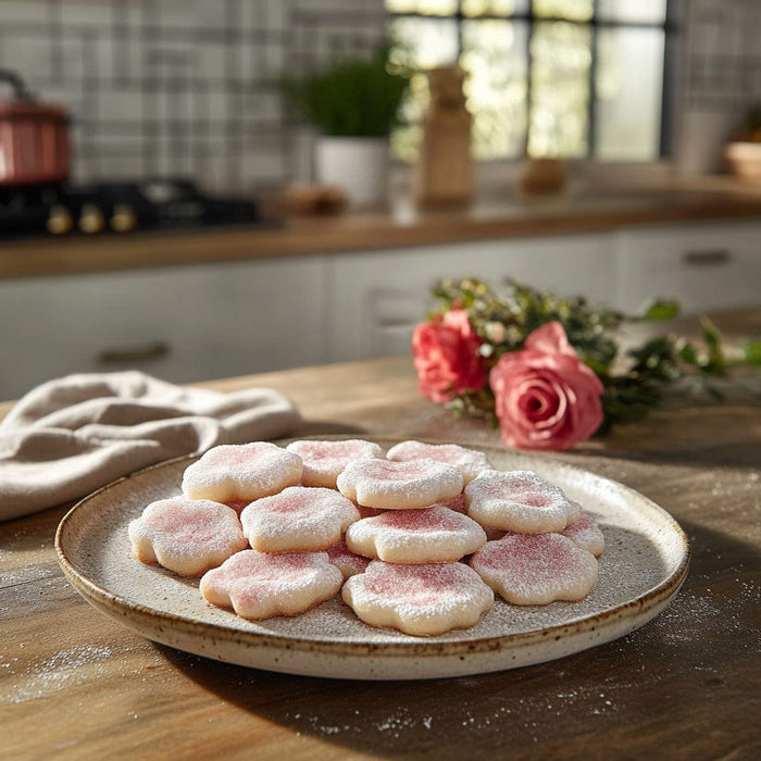 easyChef Pro Rose Petal Cookies