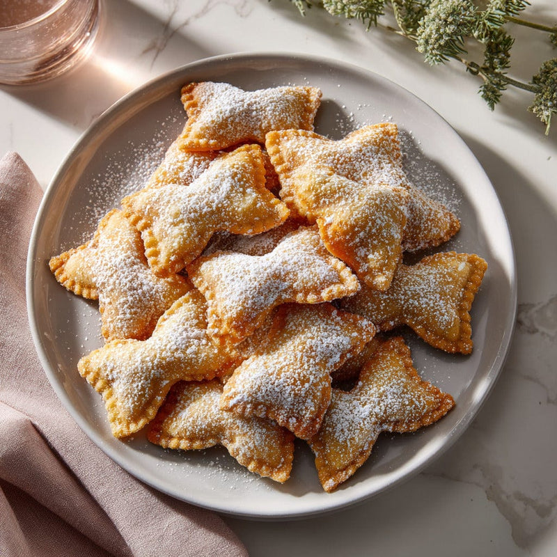 easyChef Pro Rum-Infused Crispy Bowtie Pastries