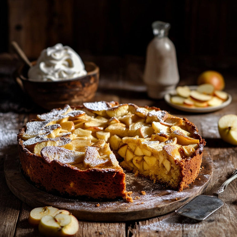 easyChef Pro Rustic French Apple Cake