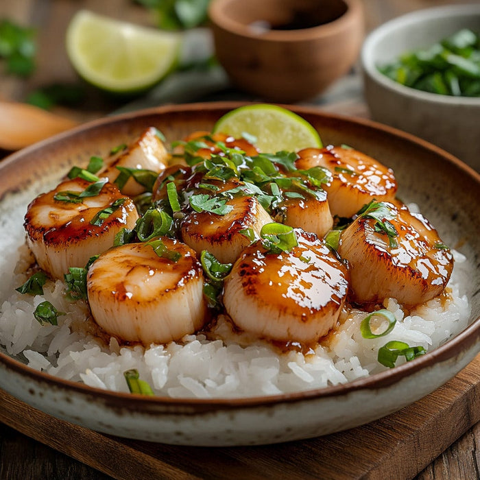 easyChef Pro Scallops in Peking Sauce