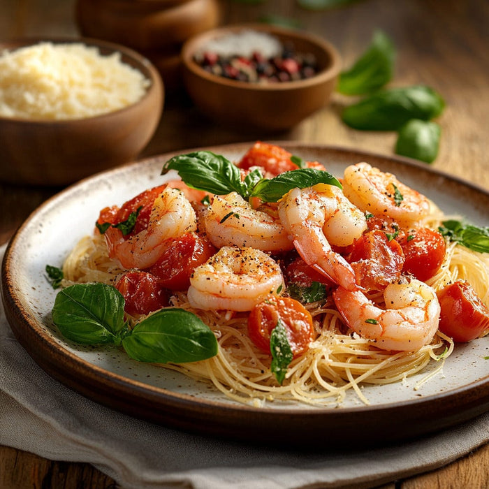 easyChef Pro Shrimp Basil Angel Hair Pasta