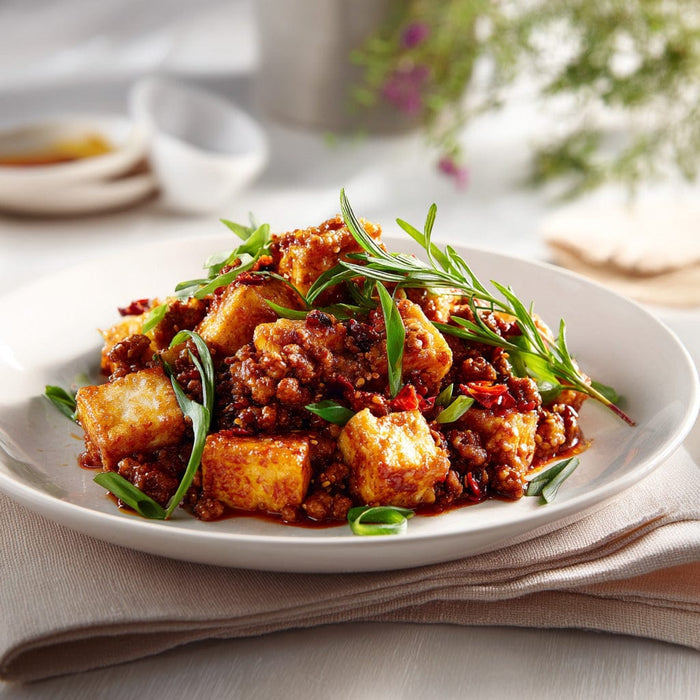 easyChef Pro Sichuan Spiced Tofu and Pork Stir-Fry
