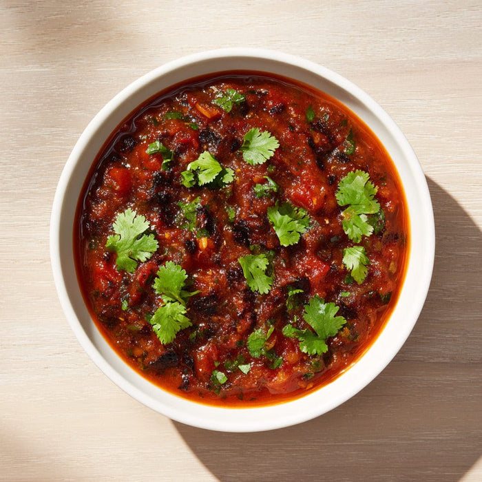 easyChef Pro Smoky Ancho-Chipotle Salsa with Fresh Cilantro