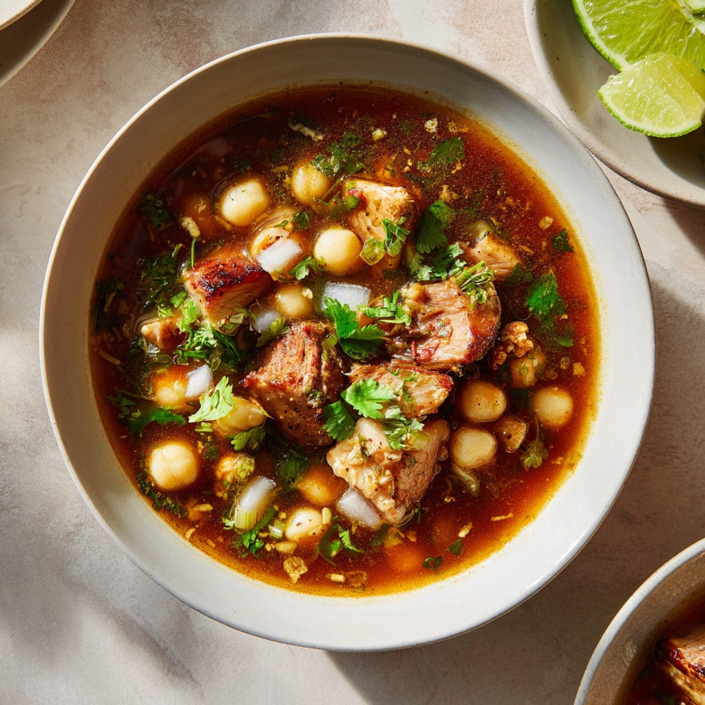 easyChef Pro Smoky Chipotle Pork and Chicken Posole