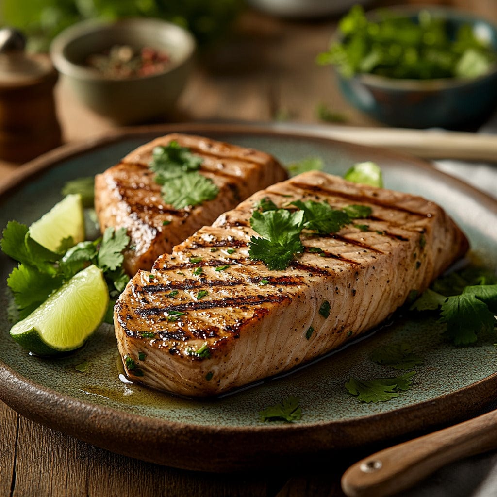 easyChef Pro Smoky Grilled Tuna Steaks