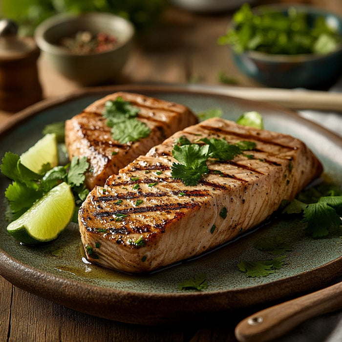easyChef Pro Smoky Grilled Tuna Steaks