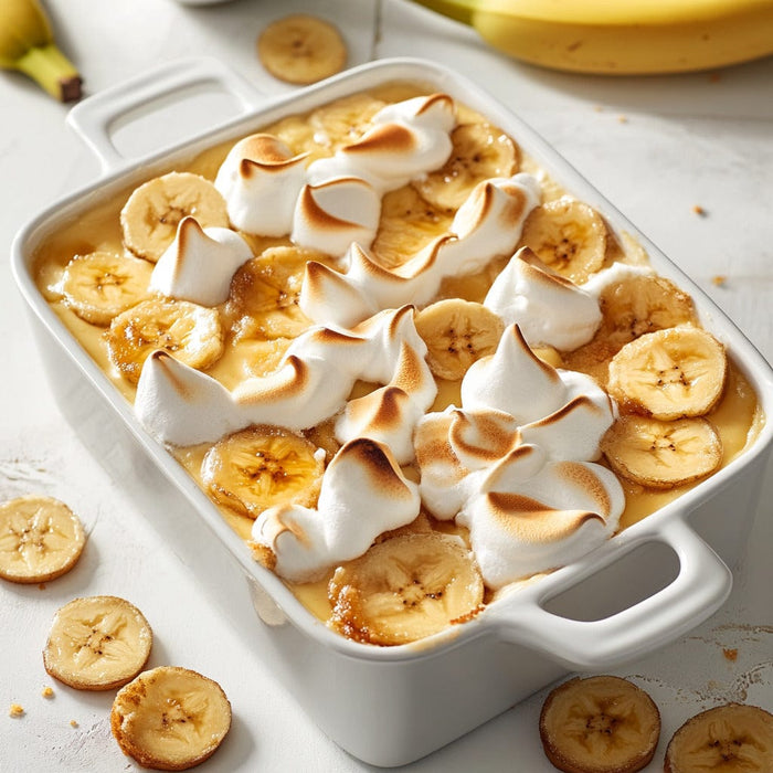 easyChef Pro Southern Caramelized Banana Pudding with Meringue