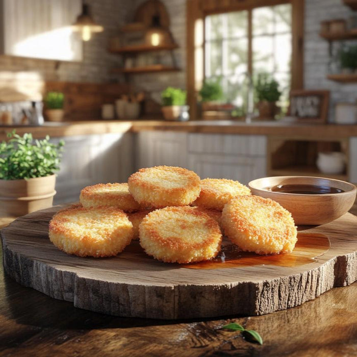 easyChef Pro Southern Crispy Cornbread Patties