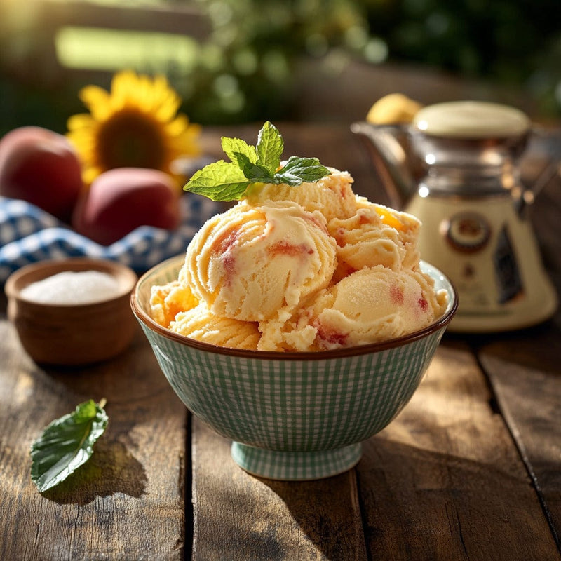 easyChef Pro Southern Peach Cream Dream Ice Cream