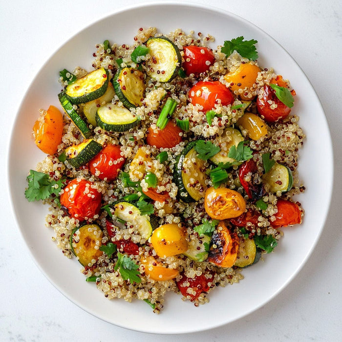 easyChef Pro Spanish-Style Quinoa with Roasted Vegetables