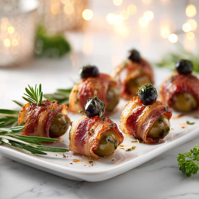 easyChef Pro Spicy Bacon-Wrapped Olive Bites