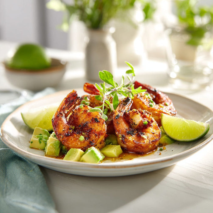 easyChef Pro Spicy Bacon-Wrapped Shrimp with Garlic Lime Marinade
