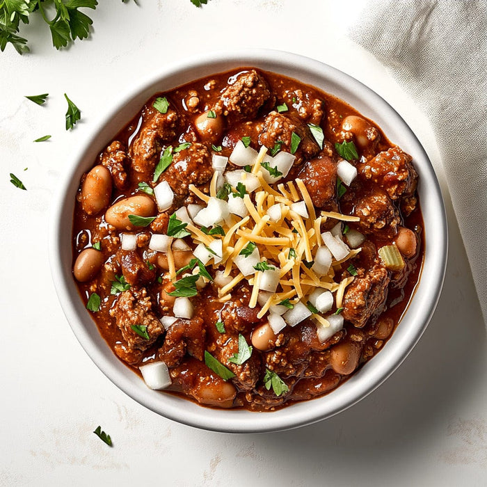 easyChef Pro Spicy Beef & Bean Chili Extravaganza