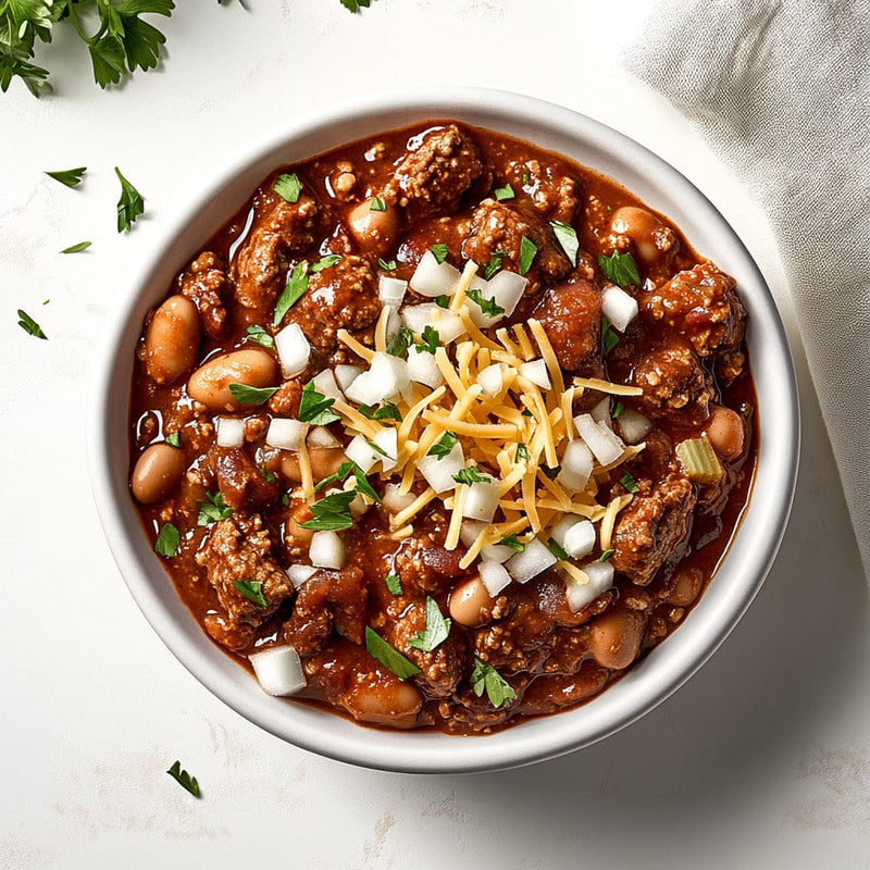 easyChef Pro Spicy Beef & Bean Chili Extravaganza