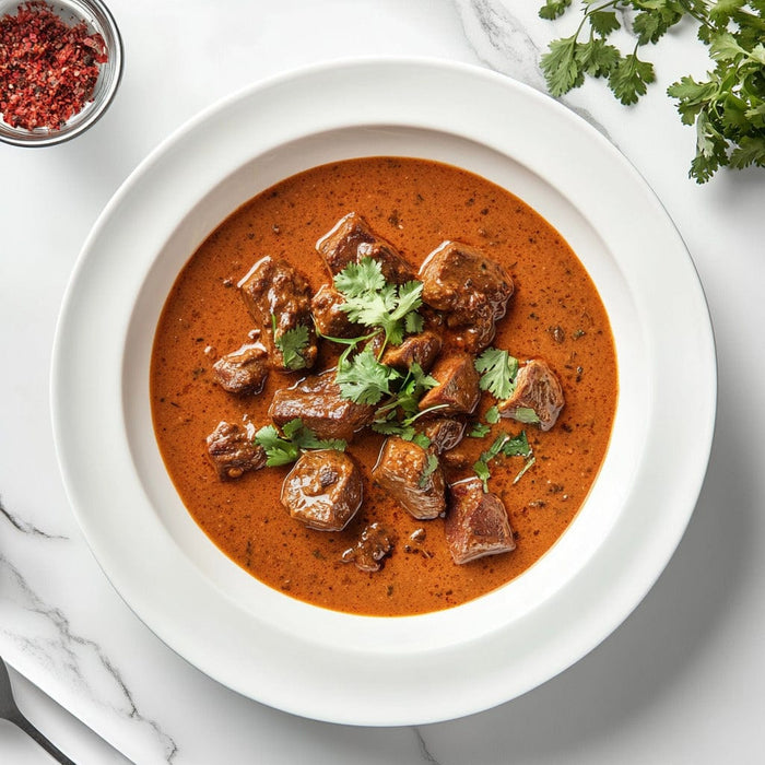 easyChef Pro Spicy Butter Lamb Gravy with Creamy Tomato Sauce