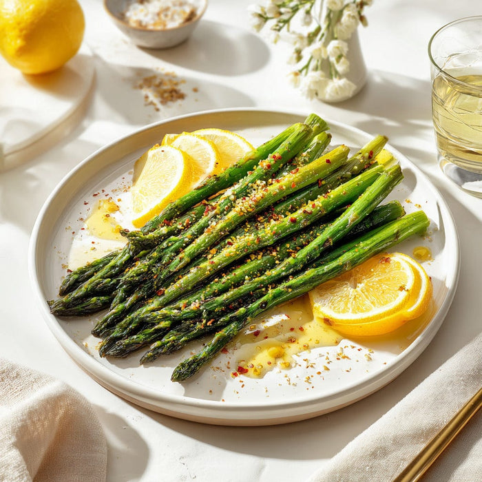 easyChef Pro Spicy Cajun Citrus Roasted Asparagus