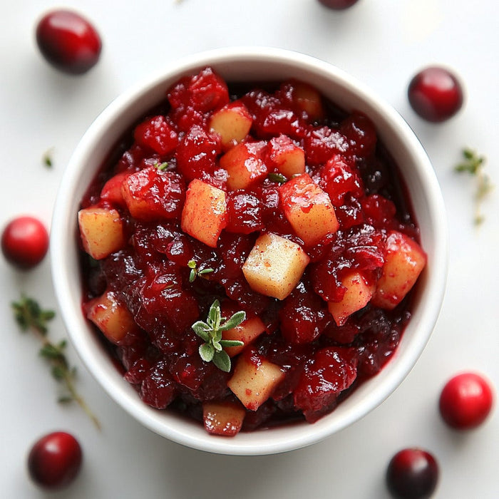 easyChef Pro Spicy Ginger Cranberry Apple Chutney