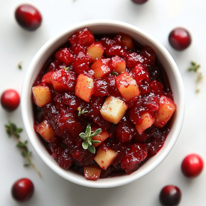 easyChef Pro Spicy Ginger Cranberry Apple Chutney