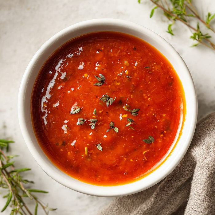 easyChef Pro Spicy Habanero-Carrot Hot Sauce with Lime and Garlic