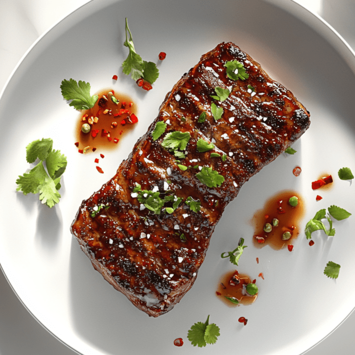 easyChef Pro Spicy Vermouth-Infused Flat Iron Steak