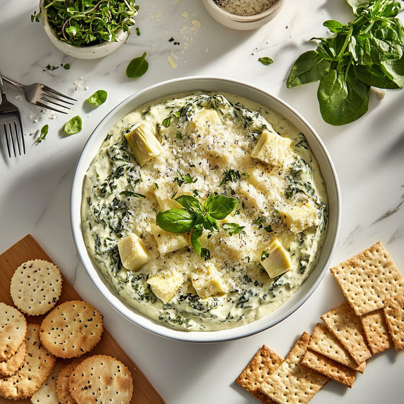easyChef Pro Spinach & Artichoke Creamy Dip