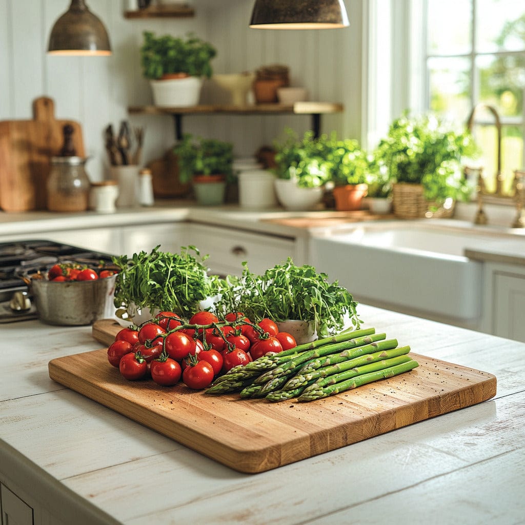 easyChef Pro Spring Asparagus & Tomato Medley