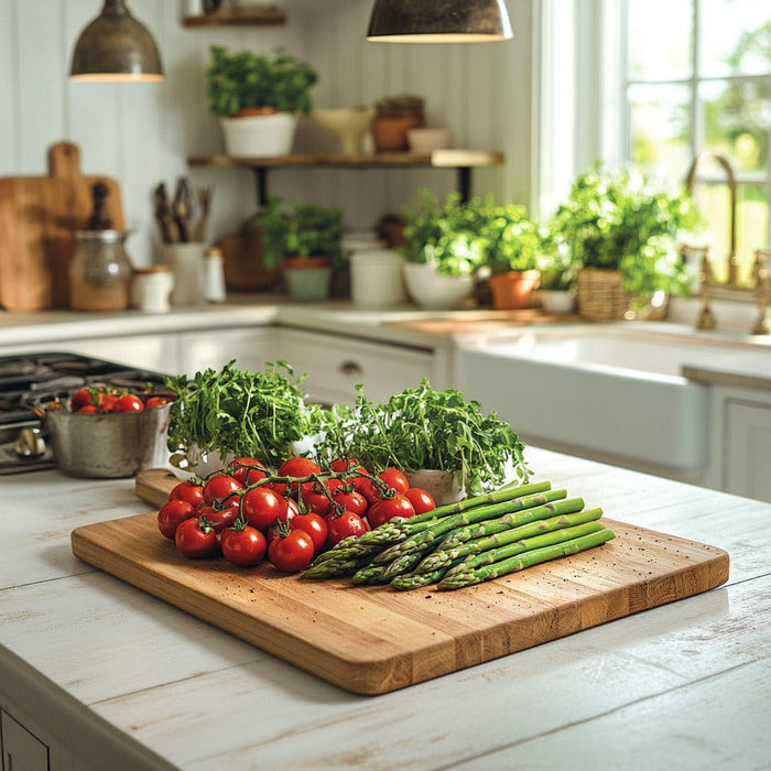 easyChef Pro Spring Asparagus & Tomato Medley