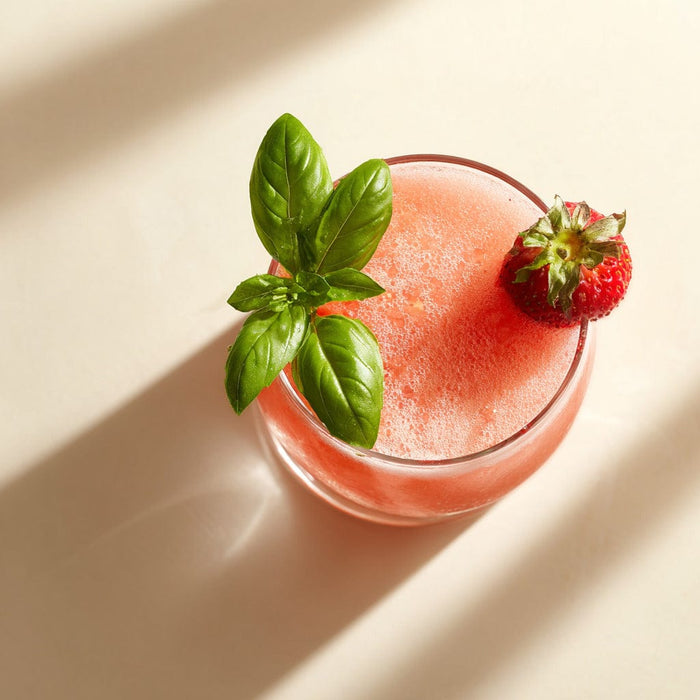 easyChef Pro Strawberry Basil Citrus Margarita