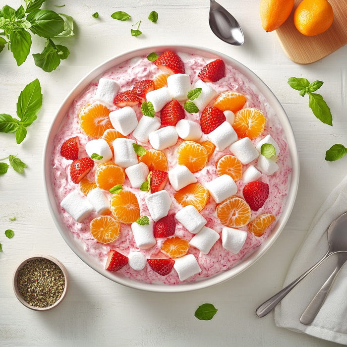 easyChef Pro Strawberry Marshmallow Salad