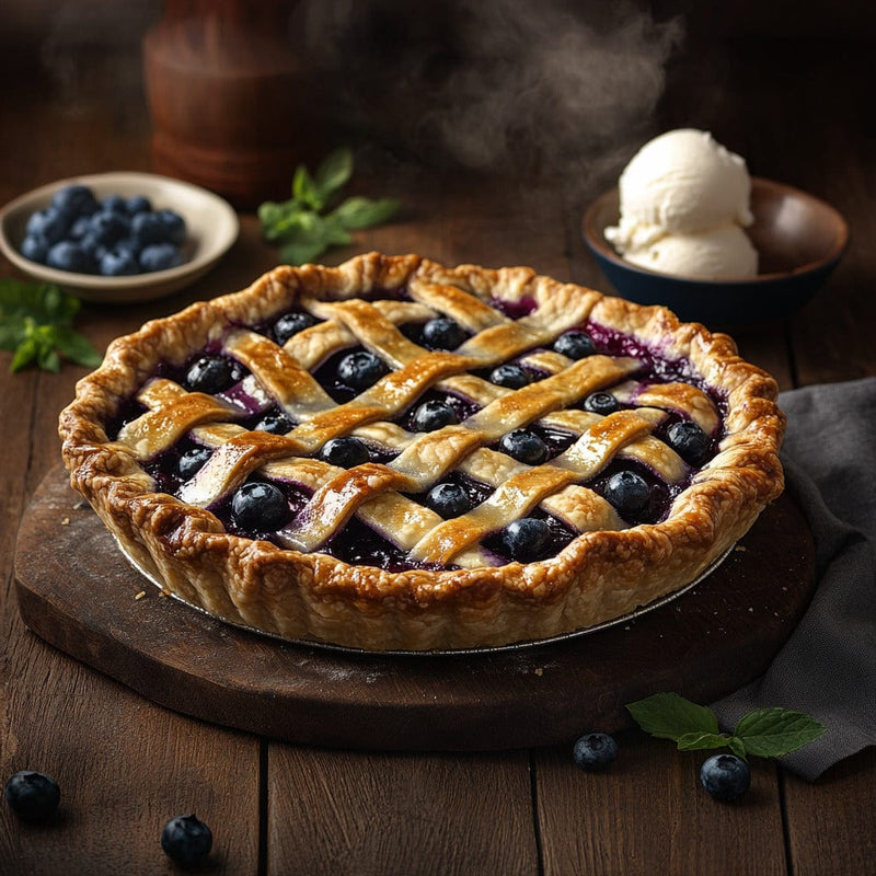 easyChef Pro Summer Blueberry Pie