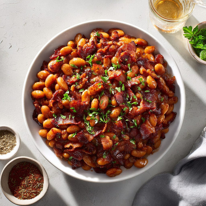 easyChef Pro Sweet and Smoky Bacon Baked Beans